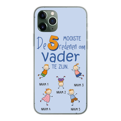 De mooiste redenen - Gepersonaliseerd telefoonhoesje
