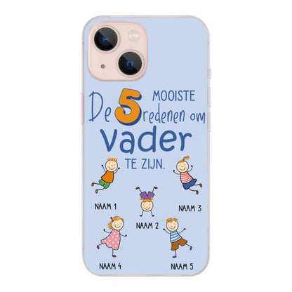 De mooiste redenen - Gepersonaliseerd telefoonhoesje