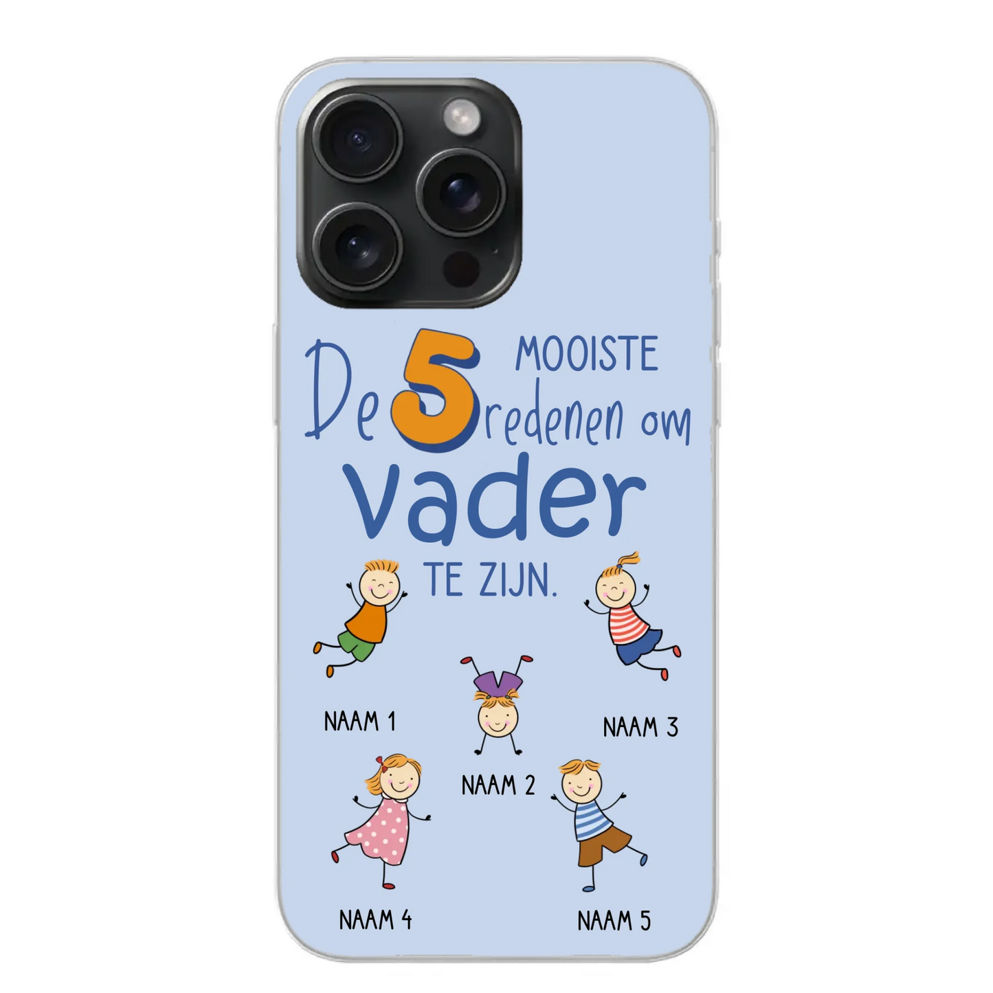 De mooiste redenen - Gepersonaliseerd telefoonhoesje
