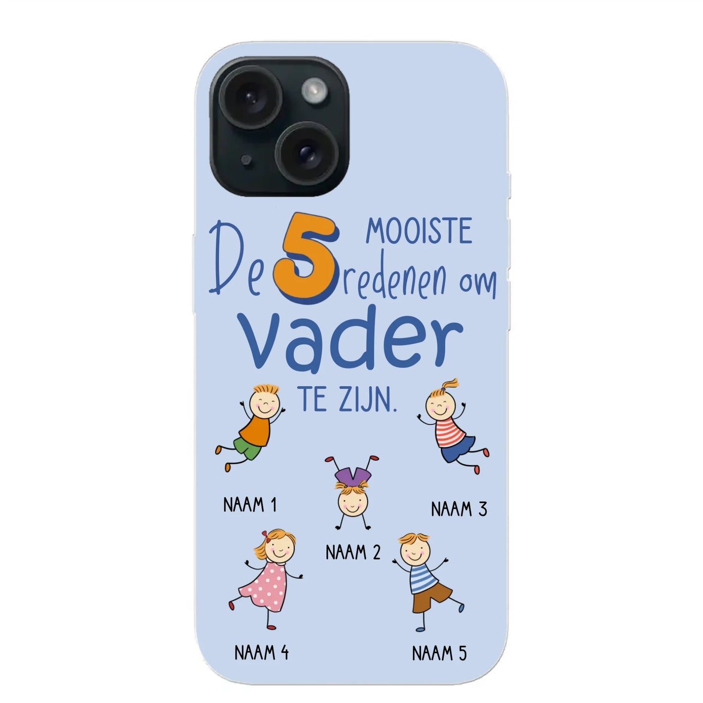 De mooiste redenen - Gepersonaliseerd telefoonhoesje
