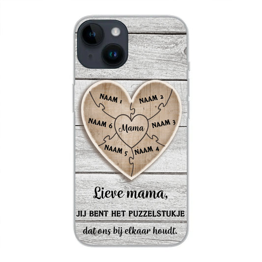 Puzzelstuk - Gepersonaliseerd telefoonhoesje