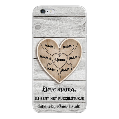 Puzzelstuk - Gepersonaliseerd telefoonhoesje