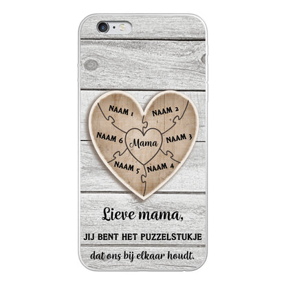 Puzzelstuk - Gepersonaliseerd telefoonhoesje