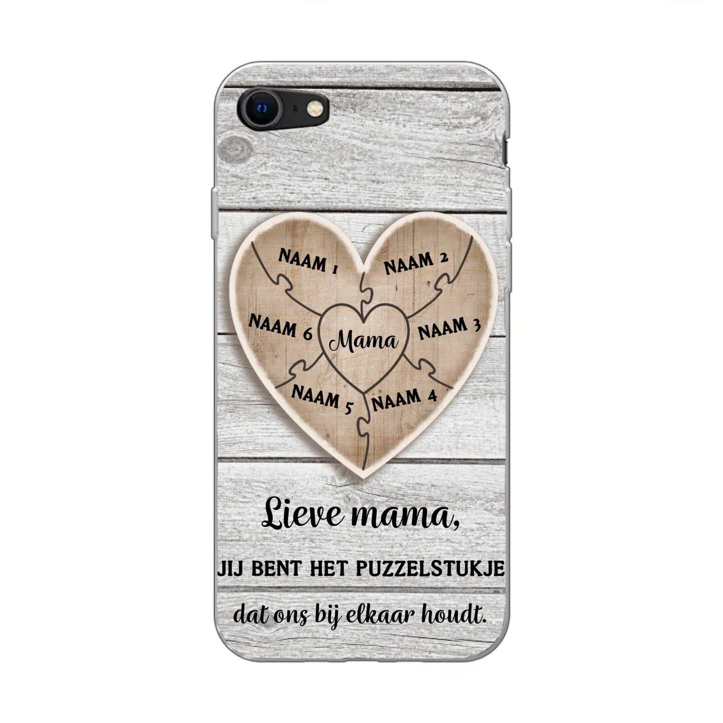 Puzzelstuk - Gepersonaliseerd telefoonhoesje