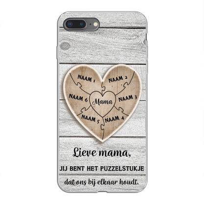 Puzzelstuk - Gepersonaliseerd telefoonhoesje