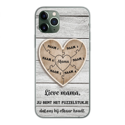 Puzzelstuk - Gepersonaliseerd telefoonhoesje