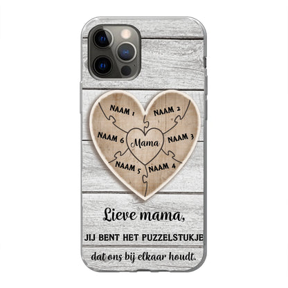 Puzzelstuk - Gepersonaliseerd telefoonhoesje