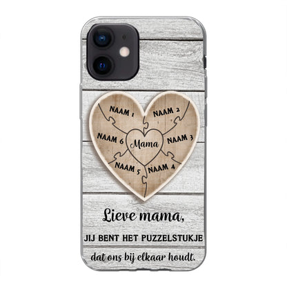 Puzzelstuk - Gepersonaliseerd telefoonhoesje