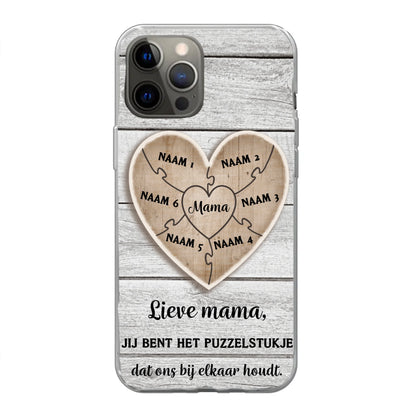 Puzzelstuk - Gepersonaliseerd telefoonhoesje
