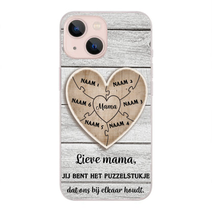 Puzzelstuk - Gepersonaliseerd telefoonhoesje