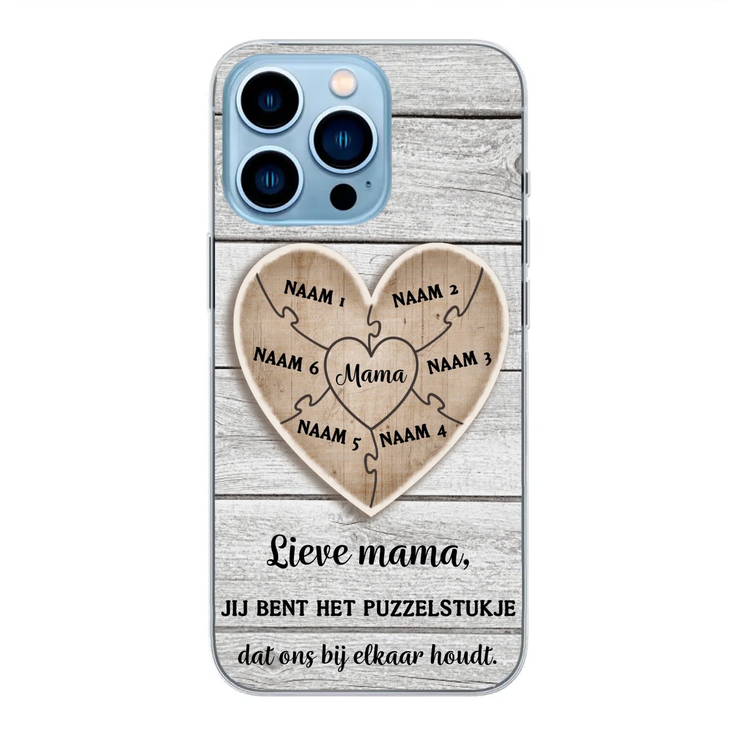 Puzzelstuk - Gepersonaliseerd telefoonhoesje