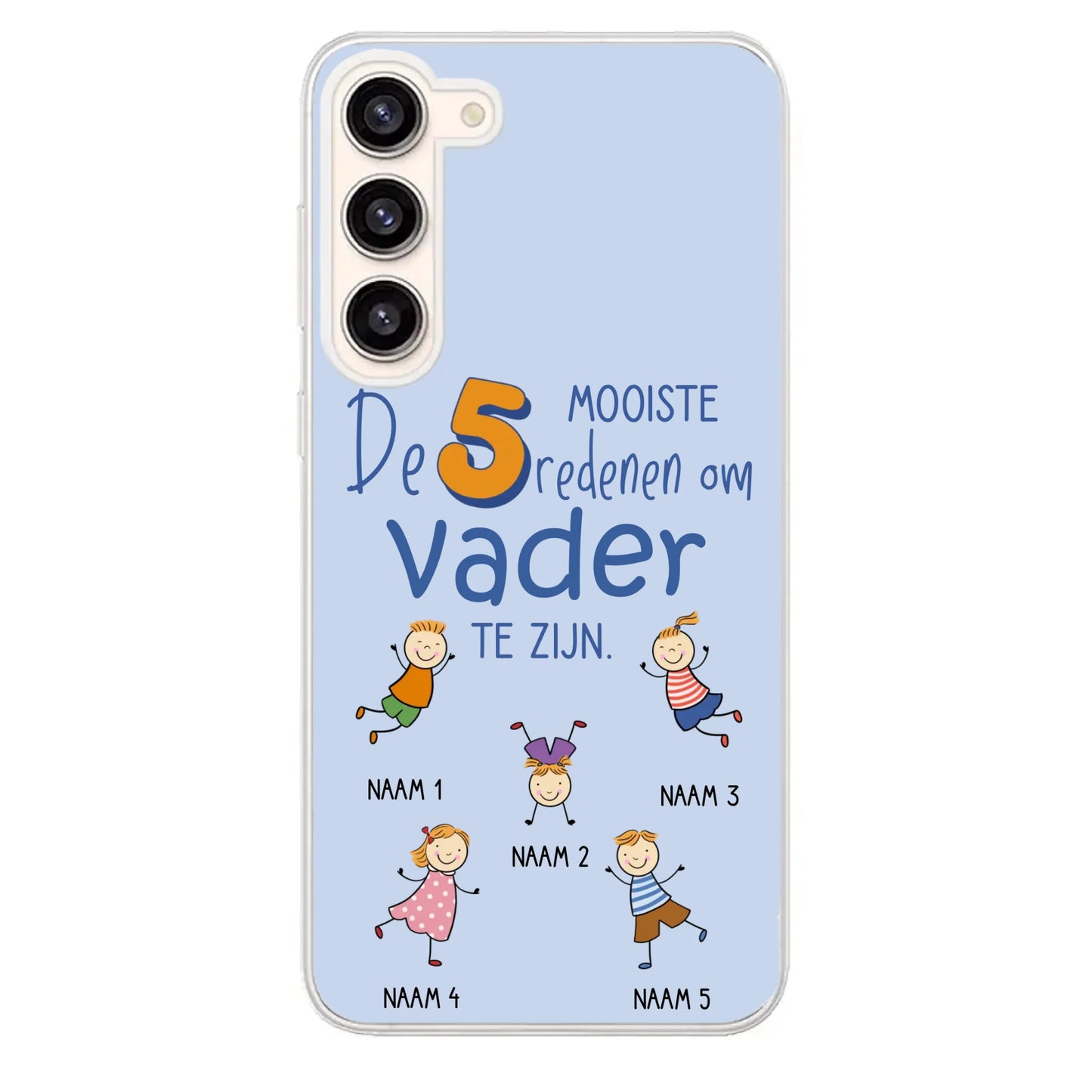 De mooiste redenen - Gepersonaliseerd telefoonhoesje