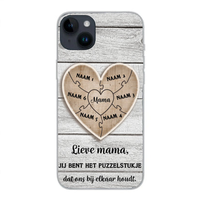 Puzzelstuk - Gepersonaliseerd telefoonhoesje