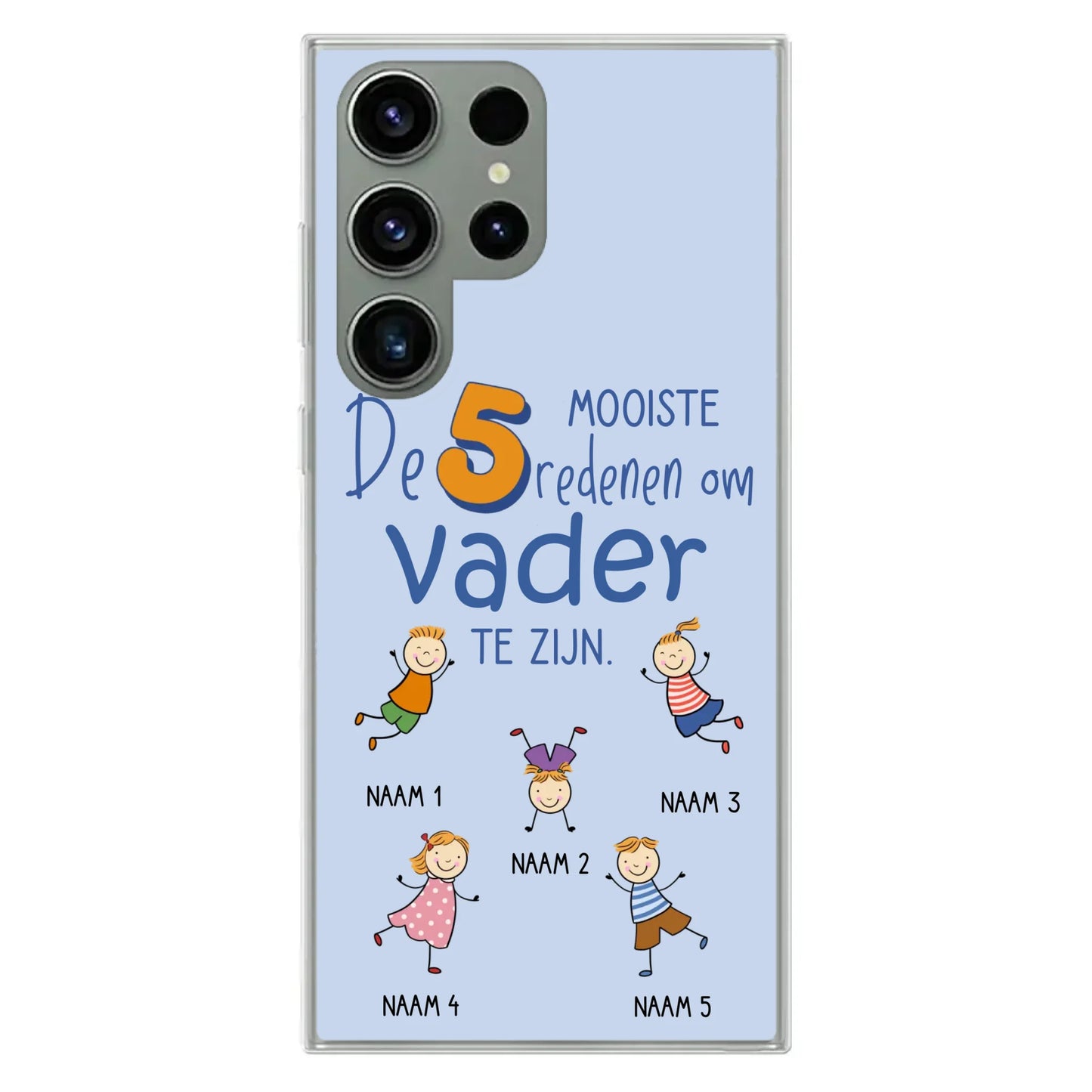 De mooiste redenen - Gepersonaliseerd telefoonhoesje