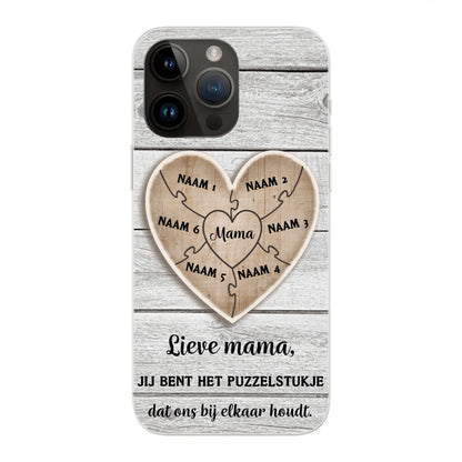 Puzzelstuk - Gepersonaliseerd telefoonhoesje