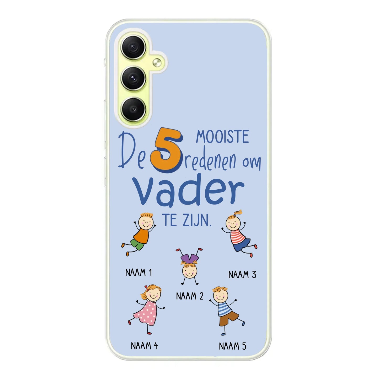 De mooiste redenen - Gepersonaliseerd telefoonhoesje