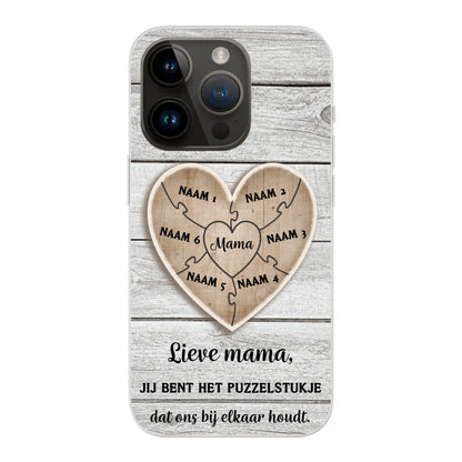 Puzzelstuk - Gepersonaliseerd telefoonhoesje