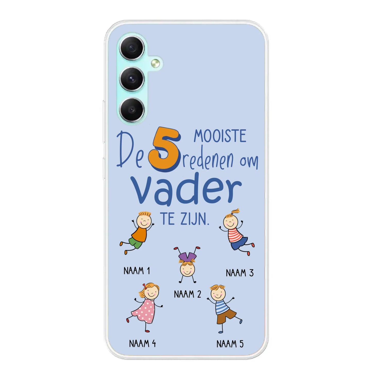 De mooiste redenen - Gepersonaliseerd telefoonhoesje