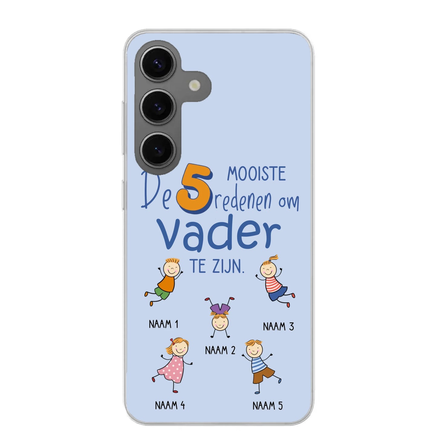 De mooiste redenen - Gepersonaliseerd telefoonhoesje