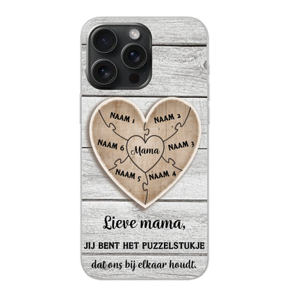 Puzzelstuk - Gepersonaliseerd telefoonhoesje