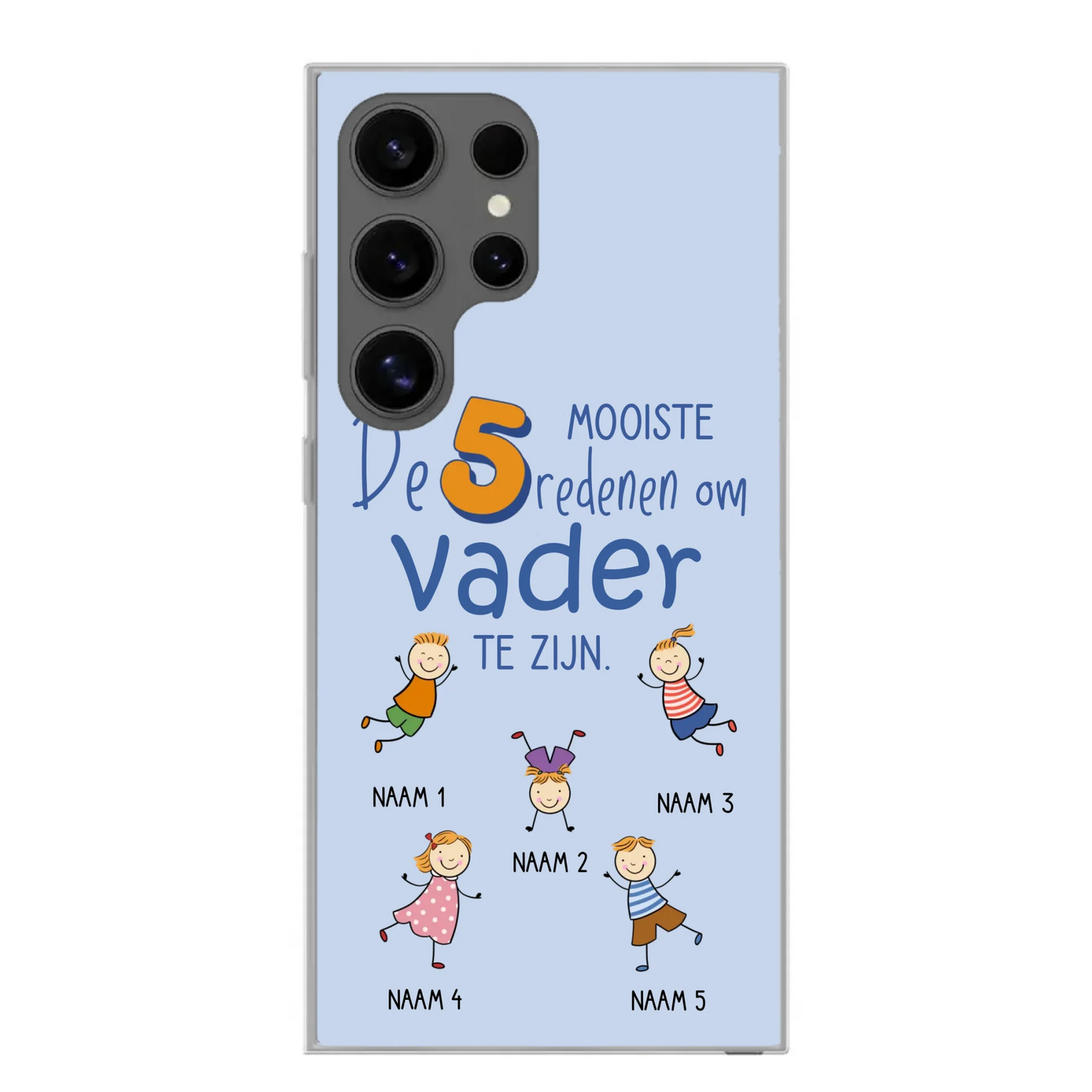 De mooiste redenen - Gepersonaliseerd telefoonhoesje