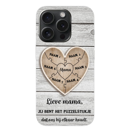 Puzzelstuk - Gepersonaliseerd telefoonhoesje