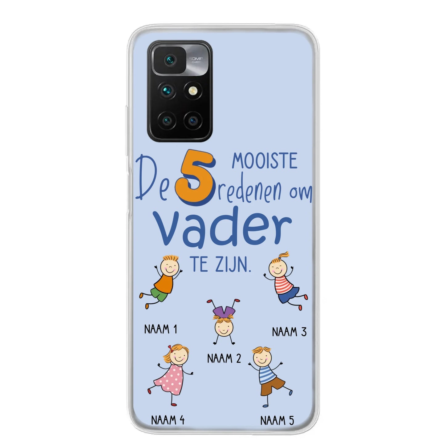 De mooiste redenen - Gepersonaliseerd telefoonhoesje