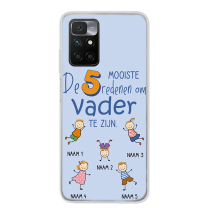 De mooiste redenen - Gepersonaliseerd telefoonhoesje