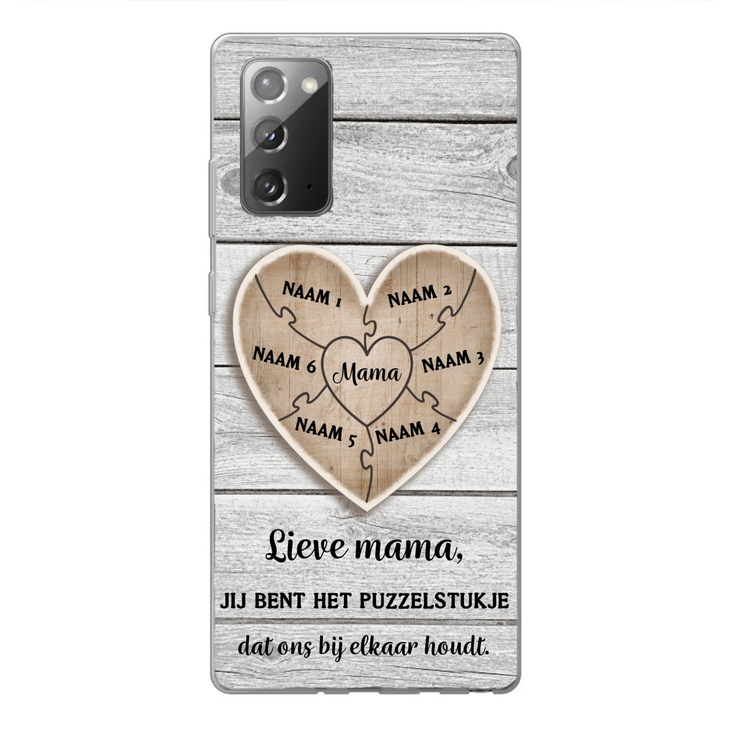 Puzzelstuk - Gepersonaliseerd telefoonhoesje