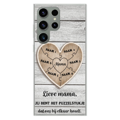 Puzzelstuk - Gepersonaliseerd telefoonhoesje
