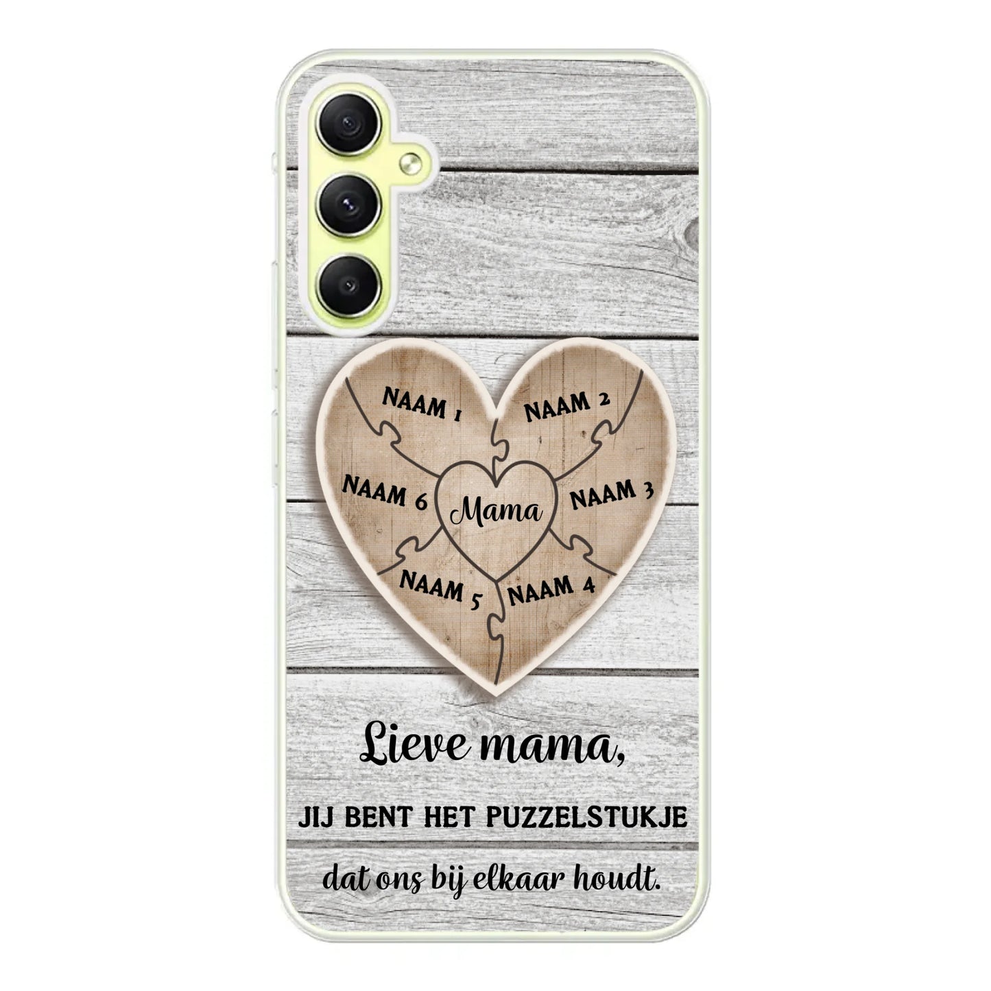 Puzzelstuk - Gepersonaliseerd telefoonhoesje