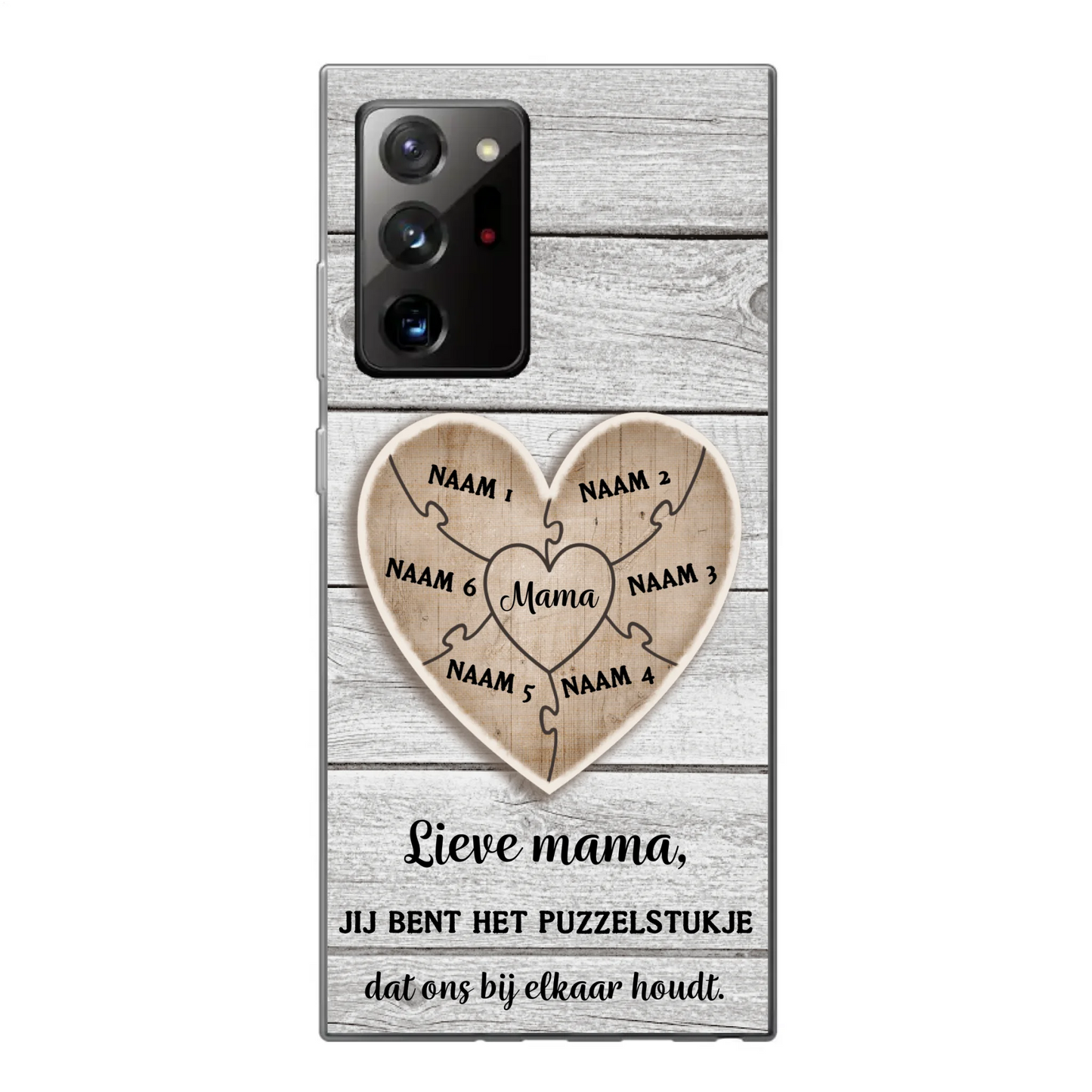 Puzzelstuk - Gepersonaliseerd telefoonhoesje