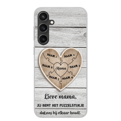 Puzzelstuk - Gepersonaliseerd telefoonhoesje