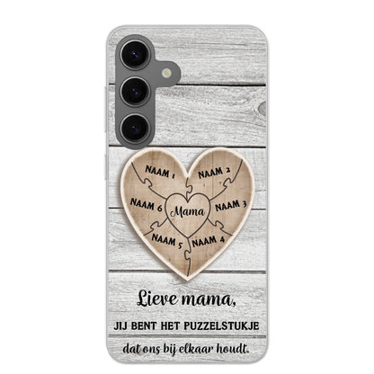 Puzzelstuk - Gepersonaliseerd telefoonhoesje