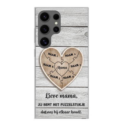 Puzzelstuk - Gepersonaliseerd telefoonhoesje