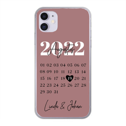 Ons jubileum - Gepersonaliseerd telefoonhoesje