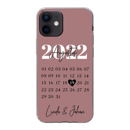 Ons jubileum - Gepersonaliseerd telefoonhoesje