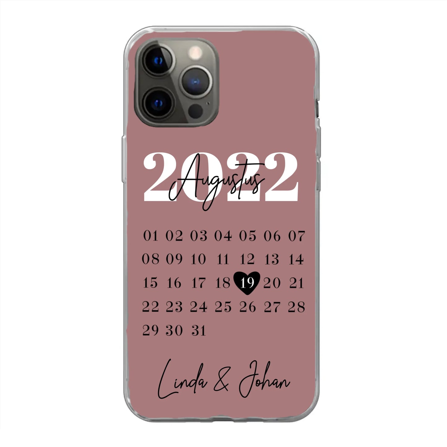 Ons jubileum - Gepersonaliseerd telefoonhoesje