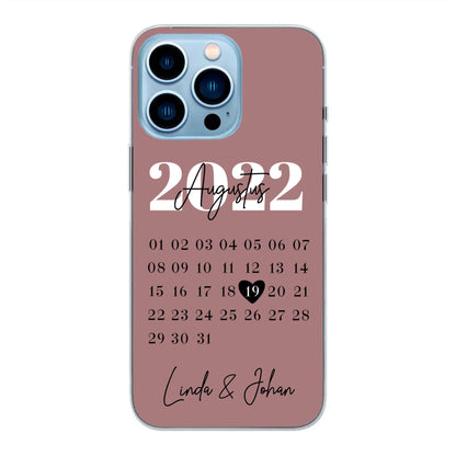 Ons jubileum - Gepersonaliseerd telefoonhoesje