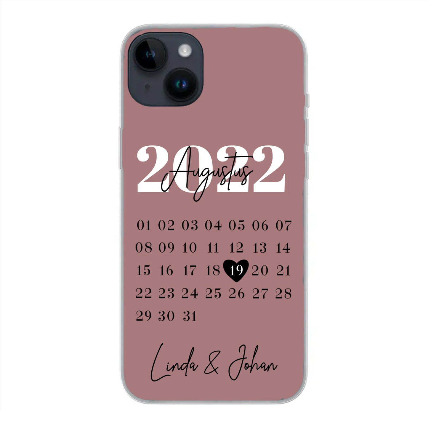 Ons jubileum - Gepersonaliseerd telefoonhoesje