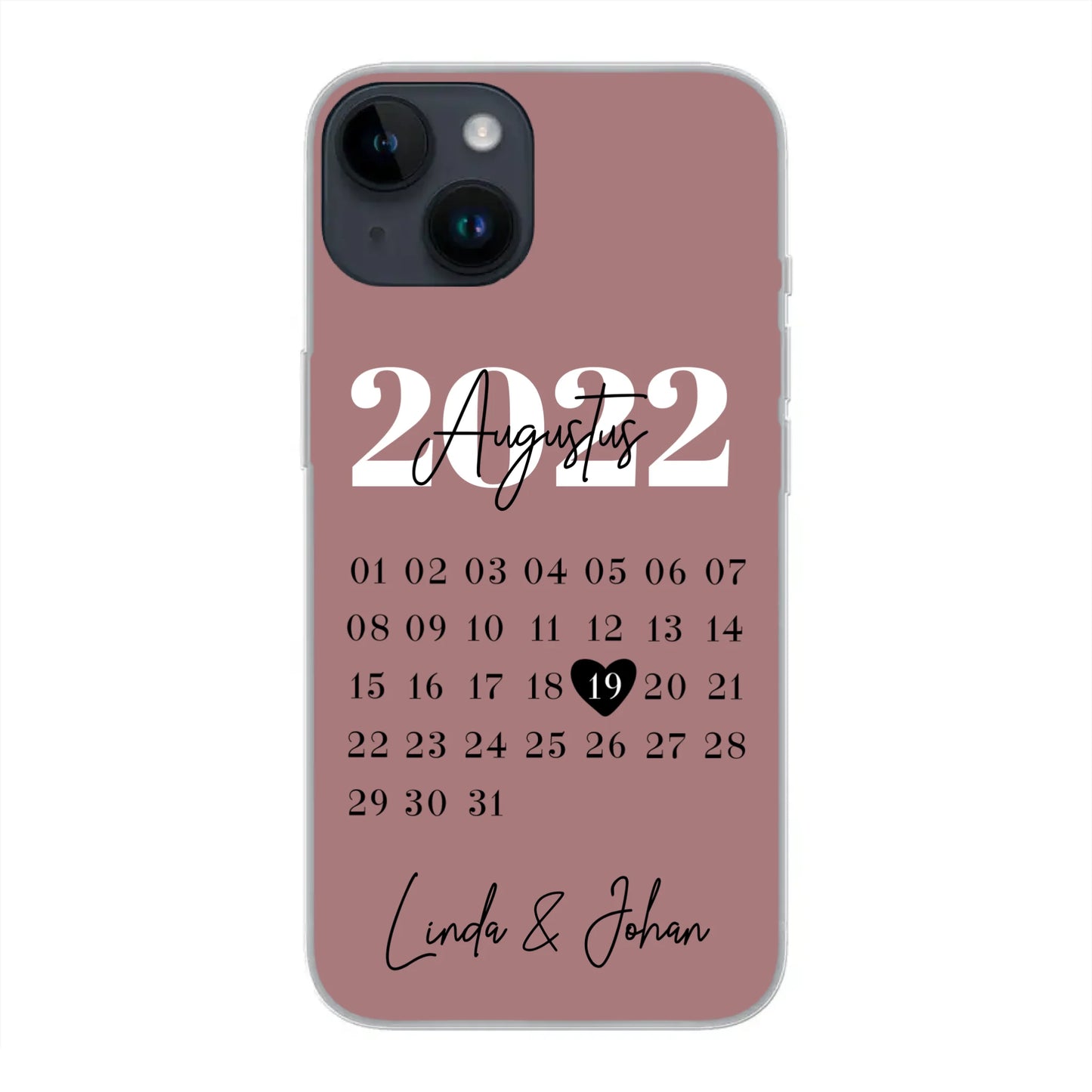 Ons jubileum - Gepersonaliseerd telefoonhoesje