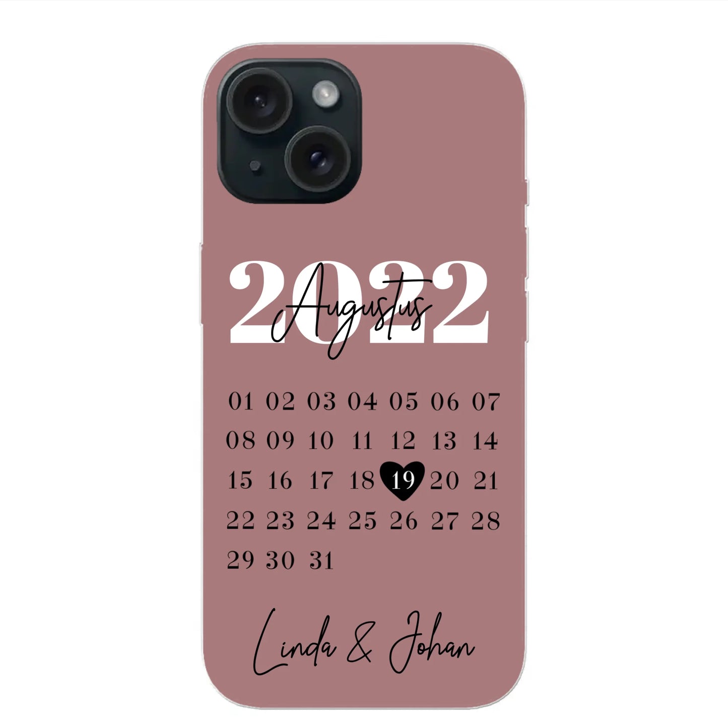 Ons jubileum - Gepersonaliseerd telefoonhoesje