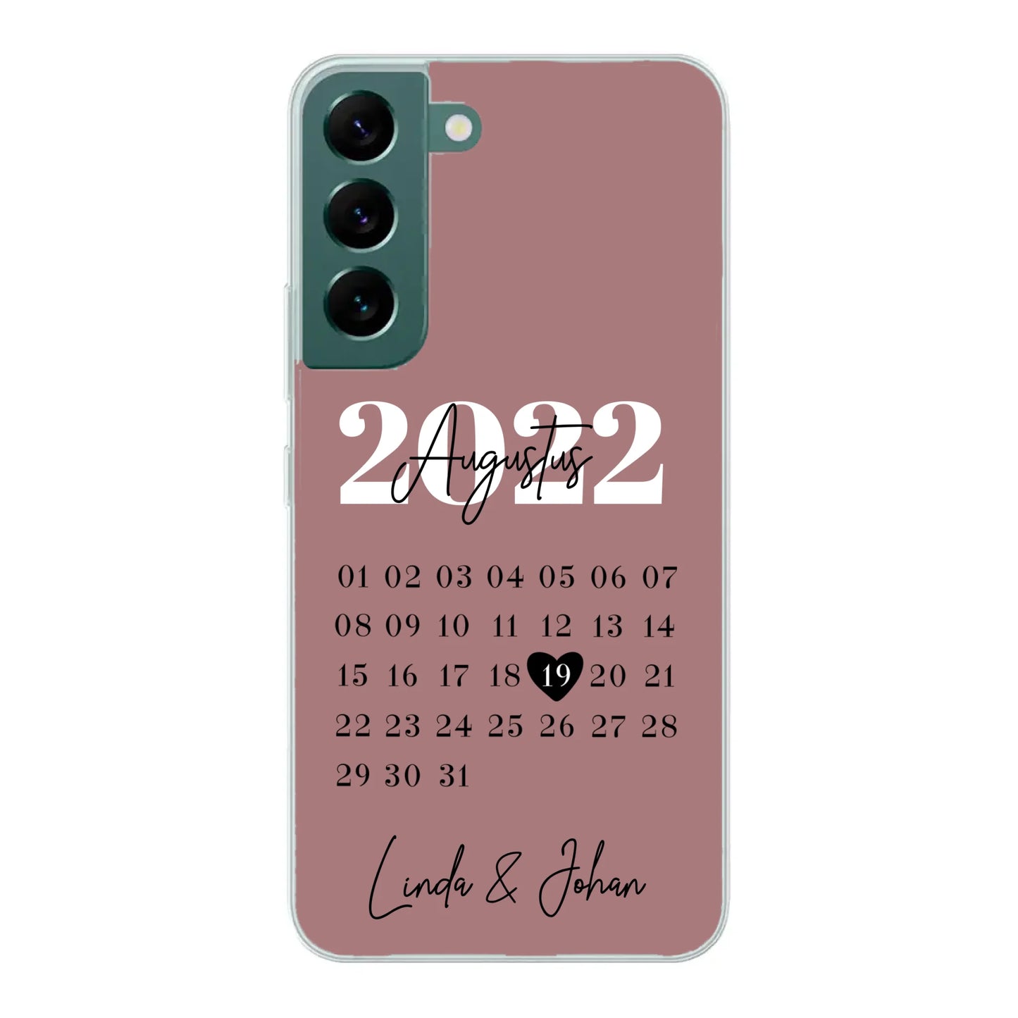 Ons jubileum - Gepersonaliseerd telefoonhoesje