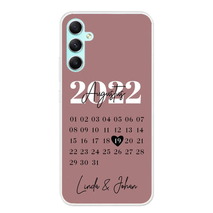 Ons jubileum - Gepersonaliseerd telefoonhoesje