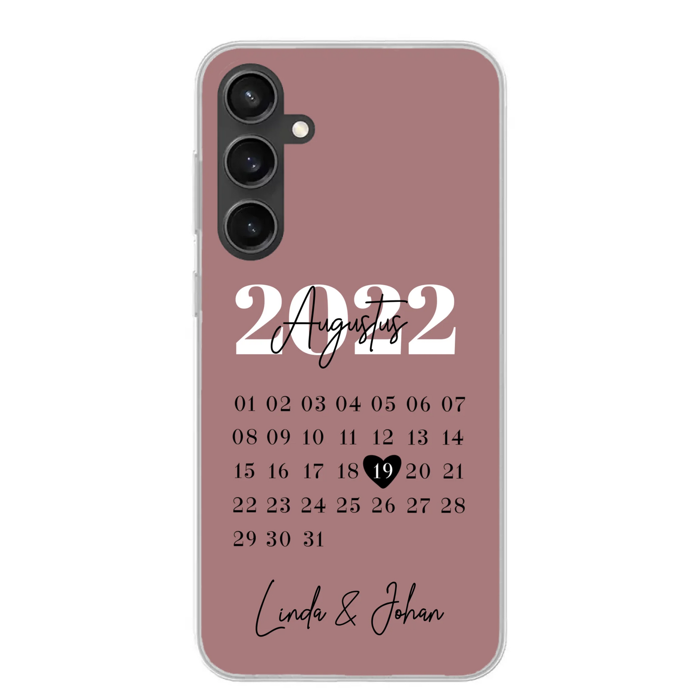 Ons jubileum - Gepersonaliseerd telefoonhoesje