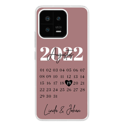 Ons jubileum - Gepersonaliseerd telefoonhoesje
