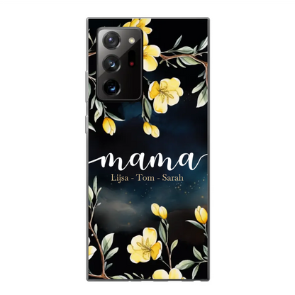 Bloemenliefde - Gepersonaliseerd telefoonhoesje