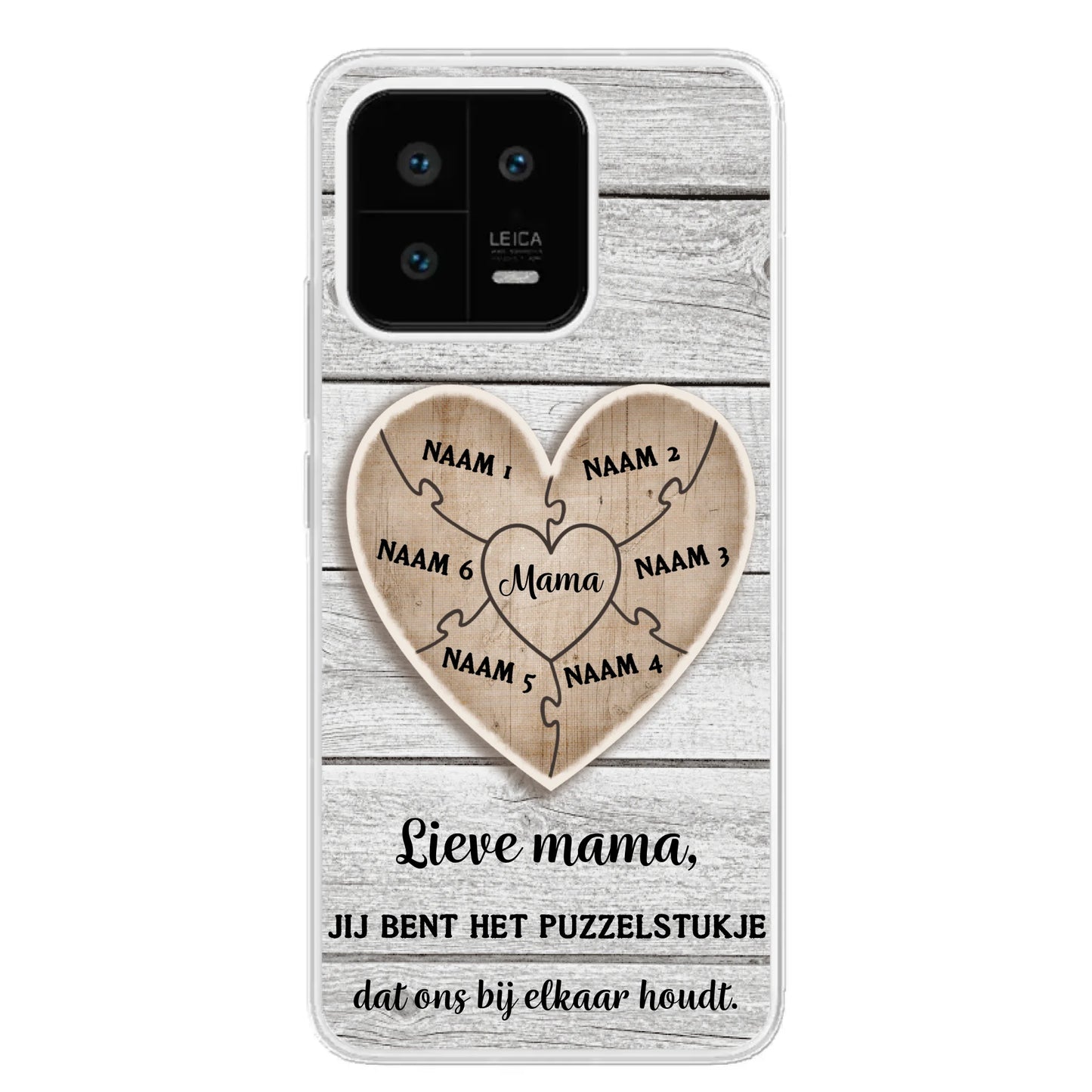 Puzzelstuk - Gepersonaliseerd telefoonhoesje