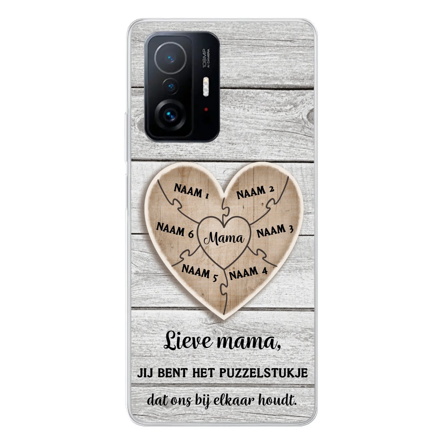 Puzzelstuk - Gepersonaliseerd telefoonhoesje