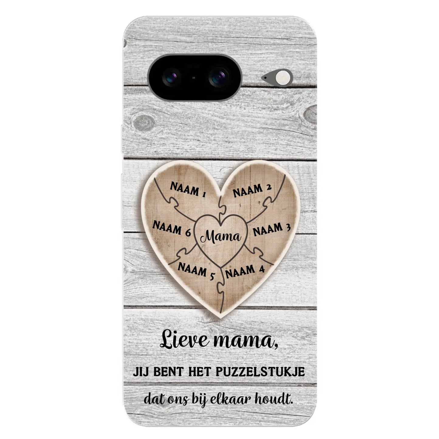 Puzzelstuk - Gepersonaliseerd telefoonhoesje